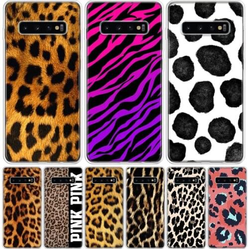 Fashion Sexy Leopard Print Phone Case For Samsung Galaxy A50 A70 A30S A51 A71 A10 A20E A40 A90 A20S M30S A6 A7 A8 A9 Plus Coque