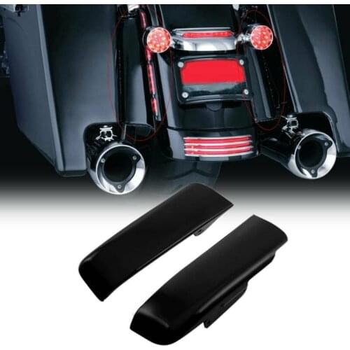 Motorcycle Rear Fender Saddlebag Filler Panels Solid Strips For Harley Touring Road King Electra Street Glide 2014-2020