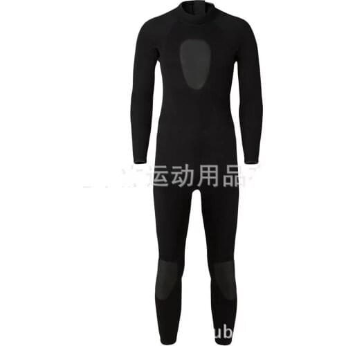 Premium Neoprene Wetsuit 3mm Men Scuba Diving Thermal Winter Warm Wetsuits Full Suit Swimming Surfing Kayaking Equipment Black