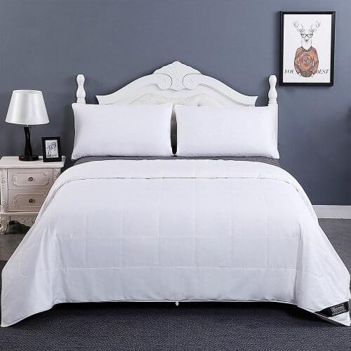 New Lily Silk Comforter Duvet Silk Washable Cotton Covered 100 pure and natural long strand silk floss Free Shipping