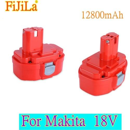 New 18V 12800mAh Rechargeable Power tool Battery For Makita 1822 1823 1834 1835 192827-3 192829-9 193159-1 193140-2 193102-0