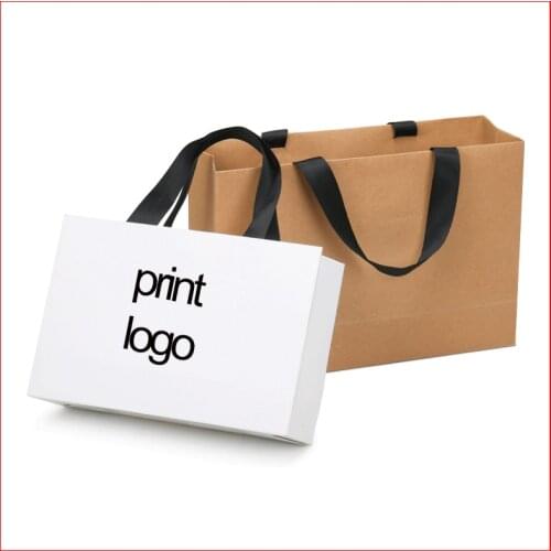 Wholesale Luxury 250gms shopping bag custom print logo Paper Bags high quality