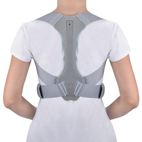 Adjustable Back Posture Corrector Men And Women Calvicle Spine Shoulder Lumbar Support Brace Stop Slouching Hunching Unisex