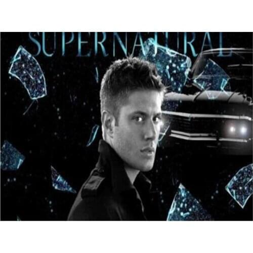 Supernatural DIY 11CT Cross Stitch Embroidery Kits Craft Needlework Set Cotton Thread Printed Canvas Home Decoration Sell