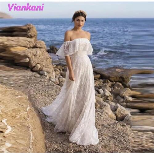 Viankani Off-the-shoulder Summer Dresses