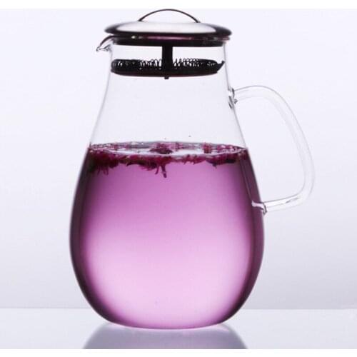 2000ML High temperature glass water droplets can be straight burn cold kettle cold water bottle cold water kettle
