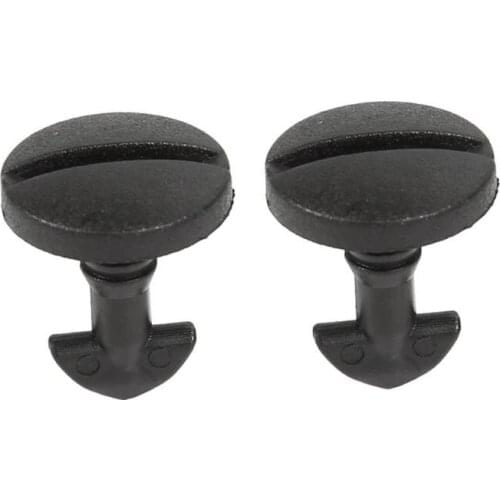 2pcs Rear Bumper Tow Eye Cover Clips Excellent and Durable Plastic for Land Rover Discovery Range Rover Sport Small