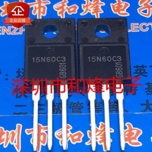 10PCS SPA15N60C3 15N60C3 TO-220F