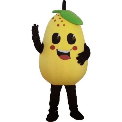 Fruits and vegetables pears mascot costume role playing cartoon clothing adult size high quality clothing free shipping