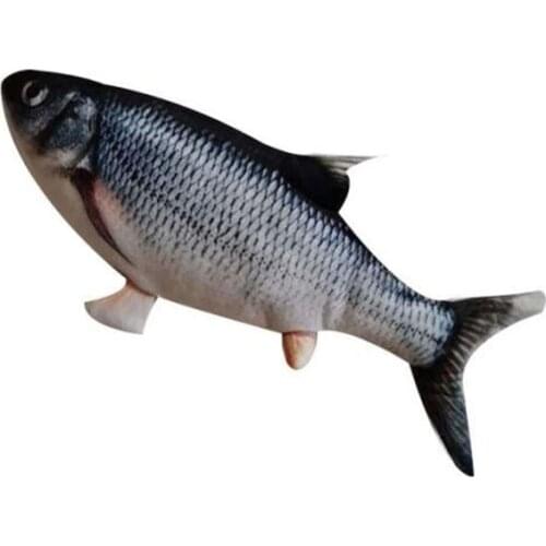 30cm Simulation Fish Plush Toys Stuffed Animals Soft Plushie Carp Pillow Creative Gift for Cat Dog Pet Toy