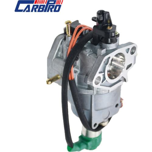 Carburetor With Solenoid For Honda GX340 GX390 188F 190F Generator