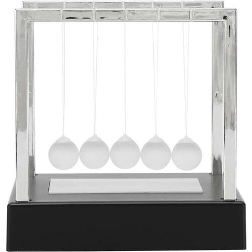 Newtons Cradle Luminous Swinging Balls Relieved Pressure Desk Decorations for Child Adult