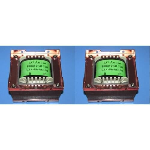 5.5K 60W single-ended output transformer with 4Ω / 8Ω / 16Ω output. EI114 × 62mm Z11 iron core, for tube amplifier