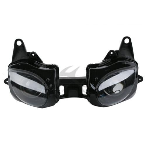 Motorcycle Front Headlight Head Lamp Assembly For Kawasaki Ninja ZX-6R ZX6R 2007-2008