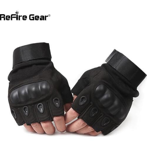 Мужские перчатки без пальцев ReFire Gear China At AliExpress