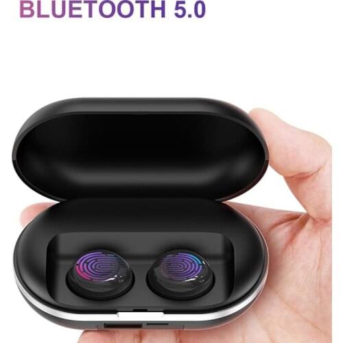 Bluetooth 5.0 Stereo Earphone ZLT-01 Touch Headset TWS Wireless Bluetooth Earbuds Handsfree Earbuds AI Control for Smart Phone