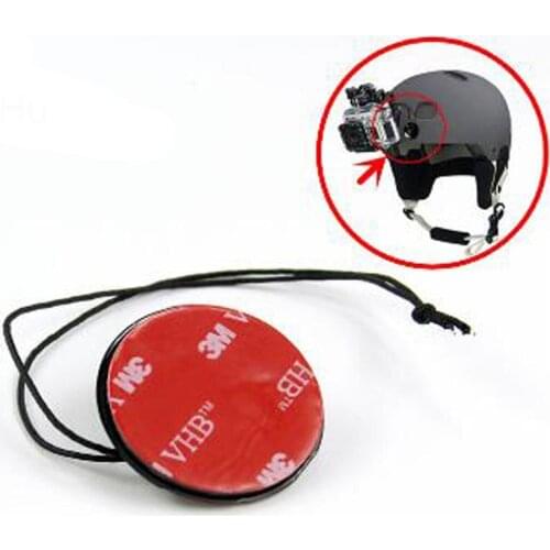 10Pcs/lot For Go Pro accessories Safety Insurance Tether Straps With Sticker Mounting 3 M For Hero 8 7 6 5 4 3+ Yi GP21