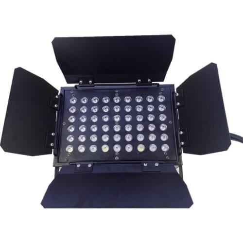 54pcs LED RGBW stage lighting Wash wall light 54*3W led color wash light city washer