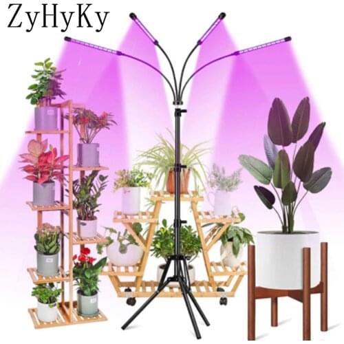 ZyHyKy LED Dimmable Plant Growth Light 5V USB With Bracket Red Blue Full Spectrum For Indoor Seedling VEG Flower Plant Light