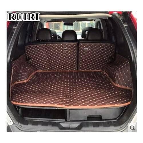 High quality! Special car trunk mats for Nissan X-trail T31 2013-2008 waterproof cargo liner mats boot carpets for Xtrail 2010