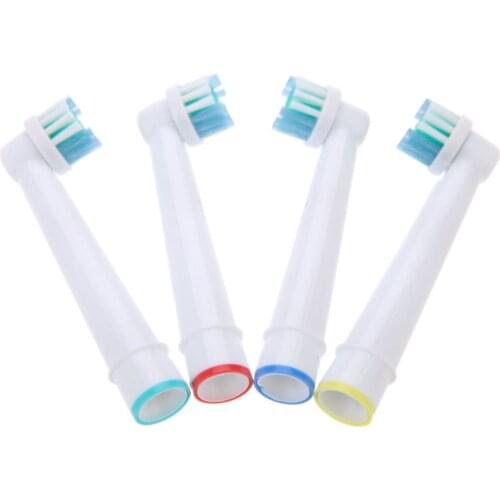 4Pcs Electric Toothbrush Replacement Heads Fit for Braun Oral B Vitality EB17-4