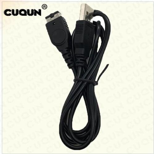 5pcs 1.2M USB Charging Power Cable Charger For Nintend For Game Advance for GBA SP Line Black Color