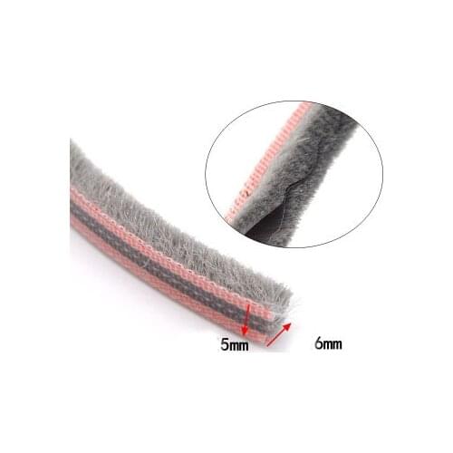 Aluminum sliding door window brush seal dustproof strip weatherstripping draught excluder