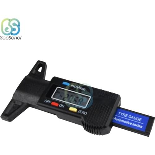 Digital Car Tyre Tire Tread Depth Gauge Meter Caliper Thickness Gauges Auto Tire Wear Detection Measuring Tool Monitoring System