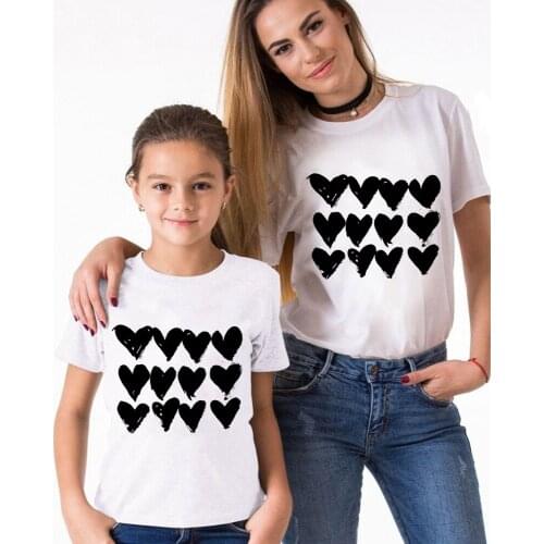 Kids Clothes Family Look Beautiful T shirt Mother Daughter Dresses Super Mom Aesthetic Streetwear T-shirts Spring Summer