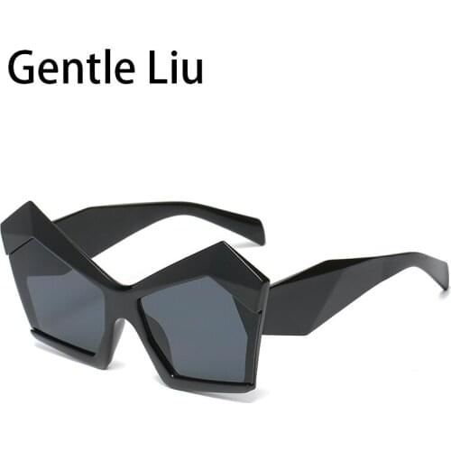 GENTLE LIU Womens Cat Eye Sunglasses