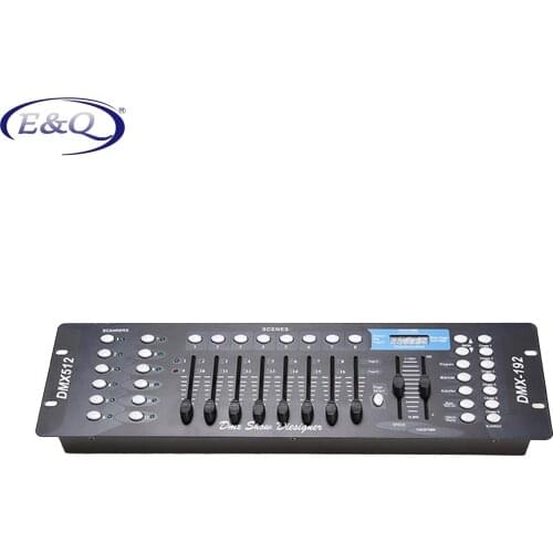 Free shipping NEW 192 DMX Controller DJ Equipment DMX 512 Console Stage Lighting For LED Par Moving Head Spotlights DJ Controlle