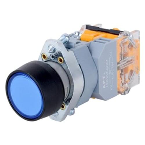 LA39-A1-11T/g 100801196 LA39-A flat head button22mm | 1NO+1NC GREEN