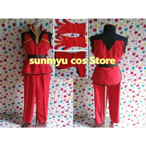 Customize,Free Shipping! Mobile Suit Zeta Gundam Quattro Bajeena Char Aznable Cosplay Costume,Custom Size Halloween Wholesale