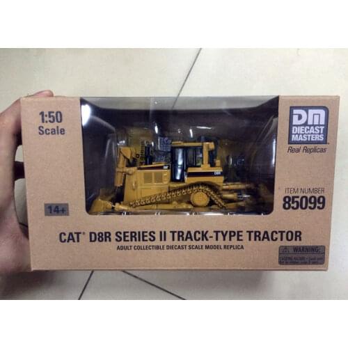 New Box - DM Model - Cat D8R Series II Track-Type Tractor 1/50 DieCast 85099