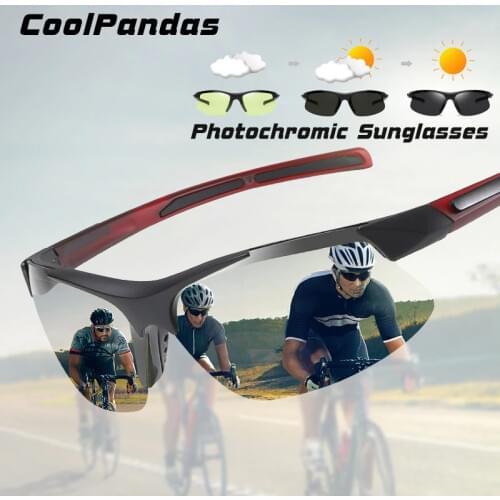 Brand Outdoor Sport Photochromic Sunglasses Men Polarized Day Night Vision Sun Glasses Lady Driving Goggles lentes de sol hombre