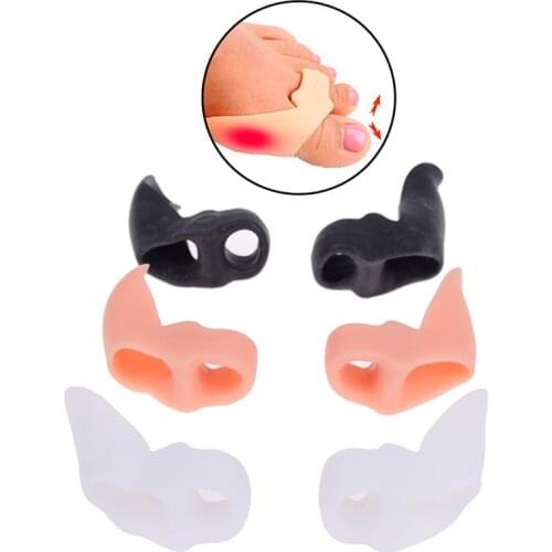 2pcs Hallux Valgus Pro Foot Toes Separator Toe Bunion Corrector Shield Orthopedic Braces Correct Orthotics Big Bone Toe Pillow