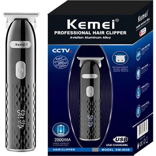 Professional Mens Hair Trimmer Electric Corded Cordless Barber Hair Clipper For Men Beard Hair Cutting Machine Rechargeable