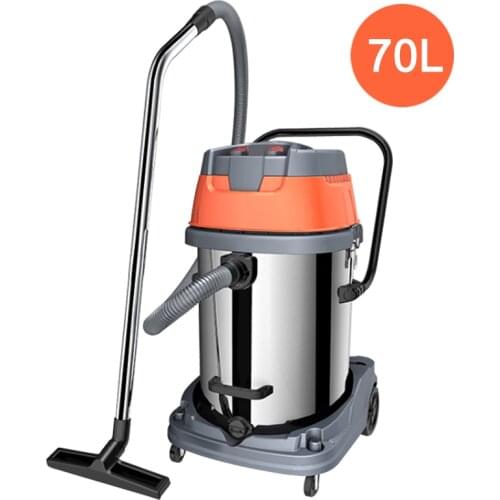 Industrial-type vacuum cleaner wet & dry dual-use dust collector multi-filte dust cleaning machine 70L capacity 220v 3500w 1pc