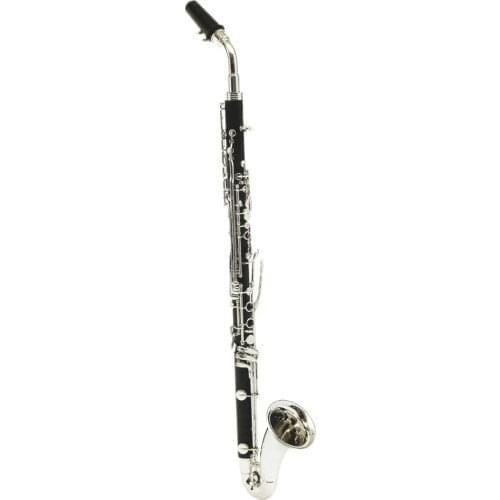 High quality professional Ebonite body Silver plated Tone Eb Alto Clarinet