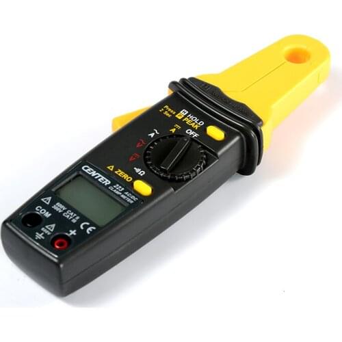 1mA Resolution High Resolution AC/DC Clamp Meter CENTER-223,Auto ranging Auto power off