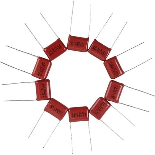 10Pcs Guitar Tone Caps Capacitor 223J S630V for Electric Guitar Audio