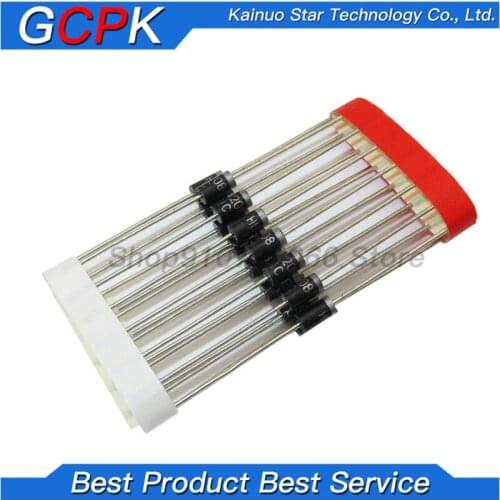 100PCS HER208 DO-41 Fast Switching Rectifier Diode 2A 1000V