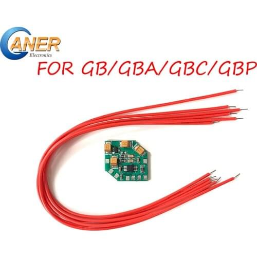 2SETS Ganer Sound Audio Amplifier Enhancement Module EMI Elimination Compatible for Nintend DMG GB GBA GBC GBP