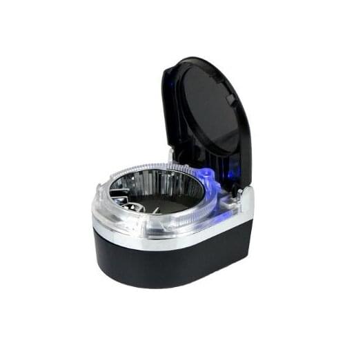 Car LED Light Ashtray Auto Travel Cigarette Ash Holder Cup Fashion Led Car Ashtray Portable Car Accessories