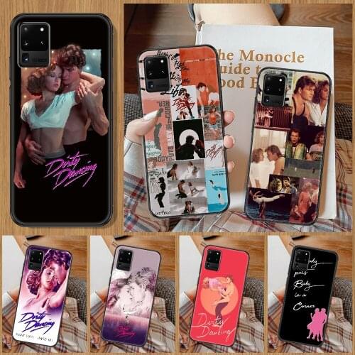 Movie Dirty Dancing Phone case For Samsung Galaxy Note 4 8 9 10 20 S8 S9 S10 S10E S20 Plus UITRA Ultra black fashion cell cover
