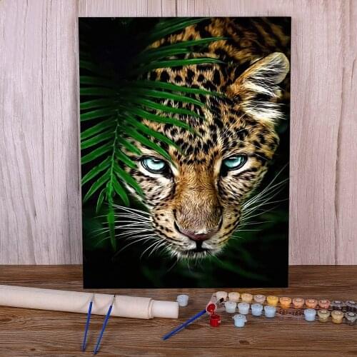 Flower Paint By Numbers Set Acrylic Paints 40*50 Boards By Numbers Handmade For Handiwork