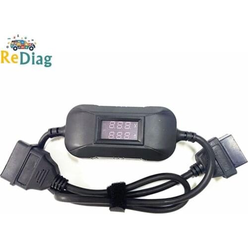 12V to 24V Heavy Duty Truck Diesel Adapter Cable for Launch X431 Easydiag2.0/3.0 Golo Carcare Diagnostic Tool Free Shipping