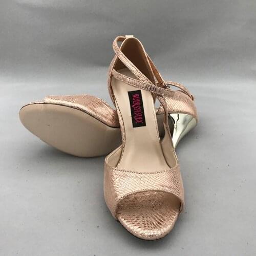Classical Flamenco Dance Shoes Argentina Tango Shoes pratice shoes MST6291RGL Leather Hard Sole 7.5cm 9cm heel available