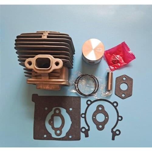 Cylinder Piston Kit & full gasket 40mm fits EFCO OLEO-MAC 43 44 OM43 OM44 brush cuttertrimmer zylinder w/ piston ring pin clips