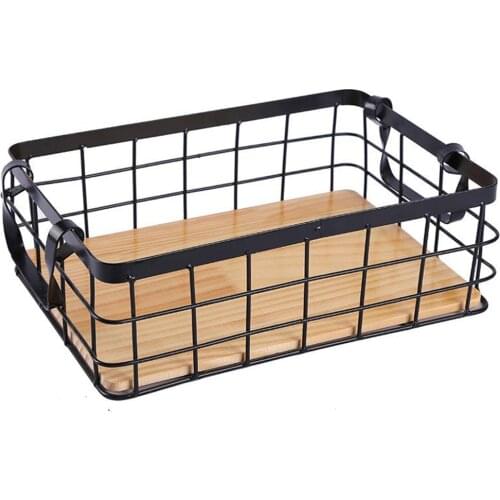 Vintage Inspired Basket for Kitchen Rack Basket Storage Organizing Baskets